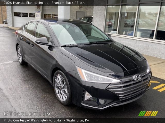 2020 Hyundai Elantra Limited in Phantom Black