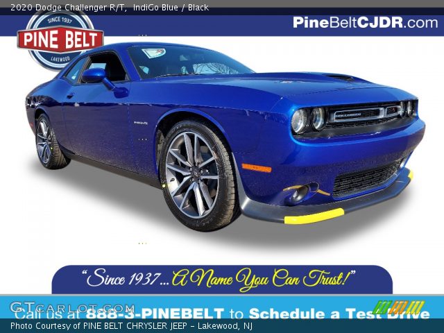2020 Dodge Challenger R/T in IndiGo Blue