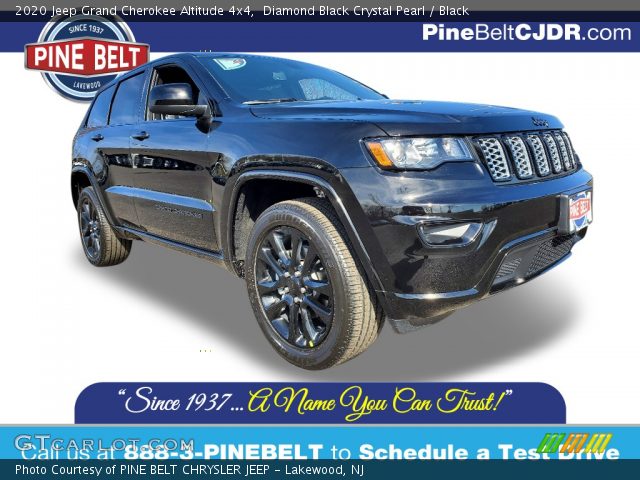 2020 Jeep Grand Cherokee Altitude 4x4 in Diamond Black Crystal Pearl