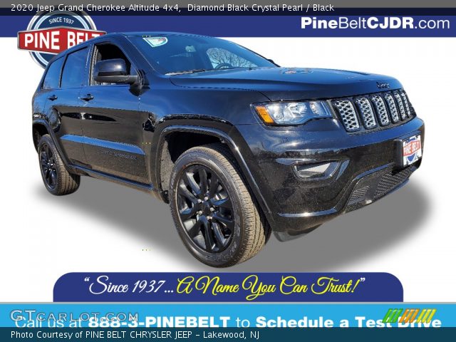 2020 Jeep Grand Cherokee Altitude 4x4 in Diamond Black Crystal Pearl