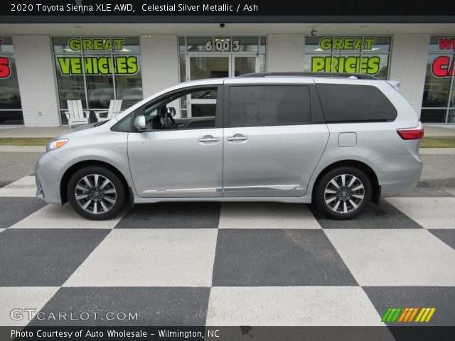 2020 Toyota Sienna XLE AWD in Celestial Silver Metallic