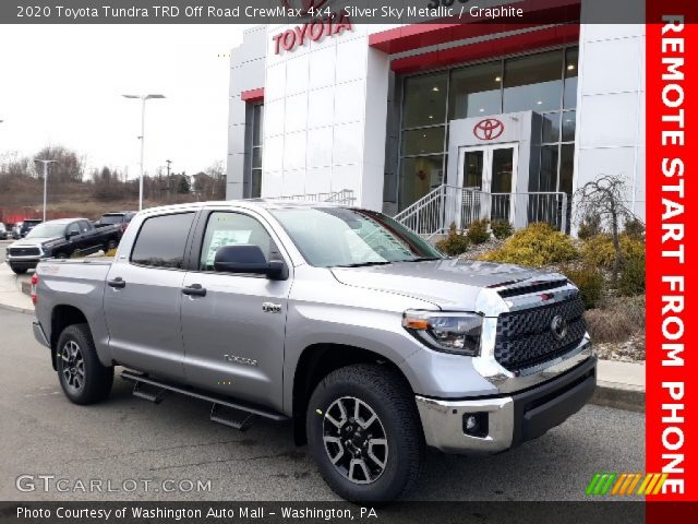 2020 Toyota Tundra TRD Off Road CrewMax 4x4 in Silver Sky Metallic