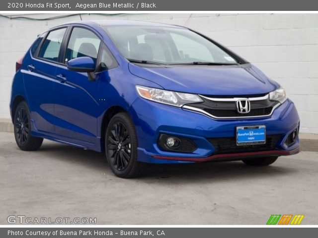 2020 Honda Fit Sport in Aegean Blue Metallic