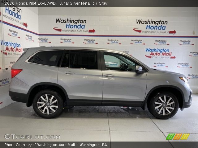 2020 Honda Pilot EX-L AWD in Lunar Silver Metallic