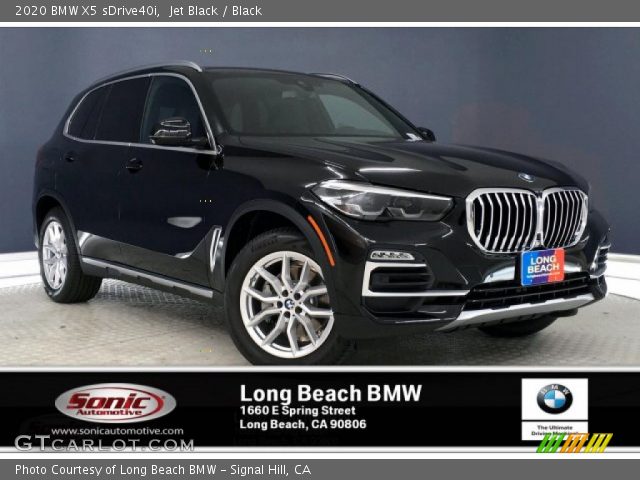 2020 BMW X5 sDrive40i in Jet Black