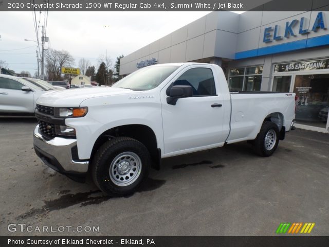 2020 Chevrolet Silverado 1500 WT Regular Cab 4x4 in Summit White