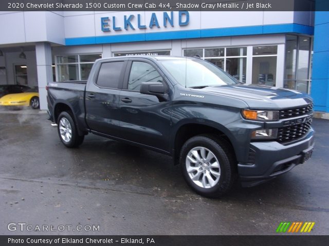 2020 Chevrolet Silverado 1500 Custom Crew Cab 4x4 in Shadow Gray Metallic