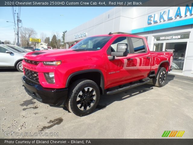 2020 Chevrolet Silverado 2500HD Custom Crew Cab 4x4 in Red Hot