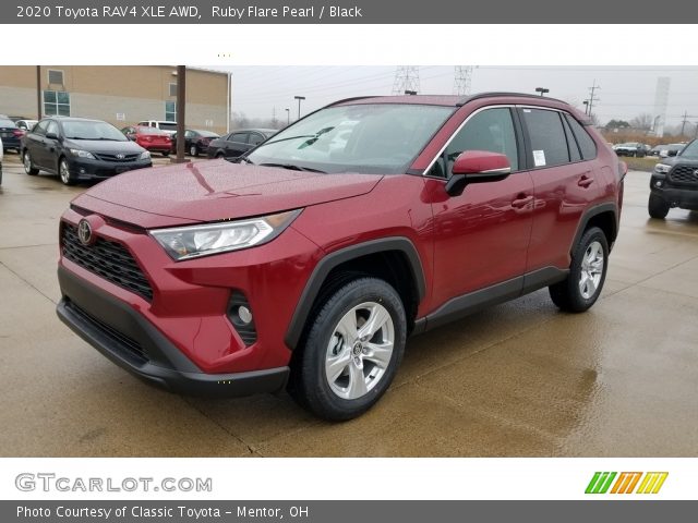 2020 Toyota RAV4 XLE AWD in Ruby Flare Pearl