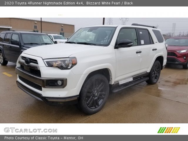 2020 Toyota 4Runner Nightshade Edition 4x4 in Blizzard White Pearl
