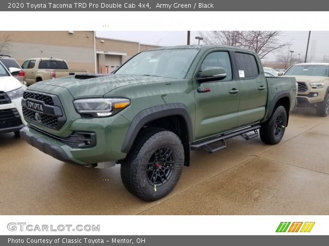 2020 Toyota Tacoma TRD Pro Double Cab 4x4 in Army Green