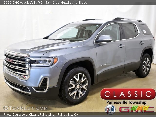 2020 GMC Acadia SLE AWD in Satin Steel Metallic