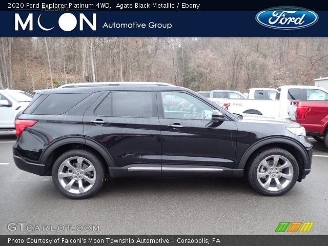 2020 Ford Explorer Platinum 4WD in Agate Black Metallic