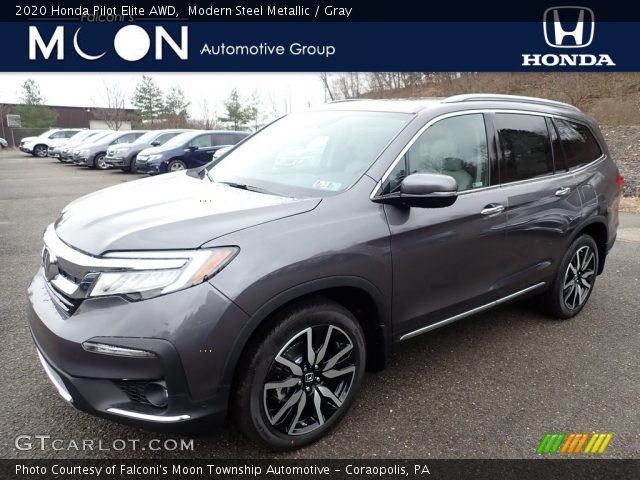 2020 Honda Pilot Elite AWD in Modern Steel Metallic
