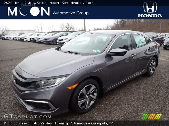 2020 Honda Civic LX Sedan in Modern Steel Metallic