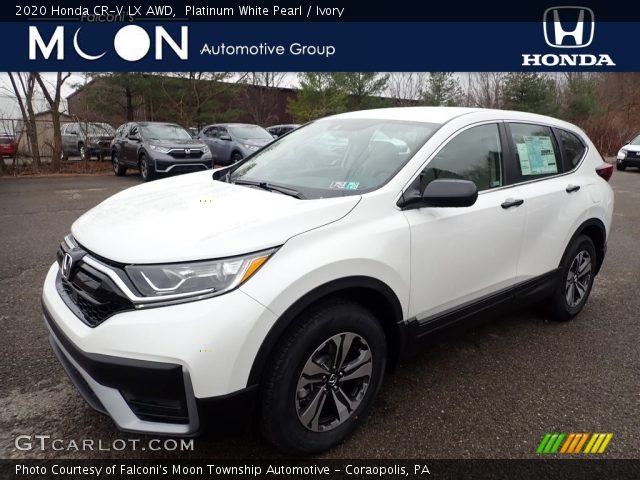 2020 Honda CR-V LX AWD in Platinum White Pearl
