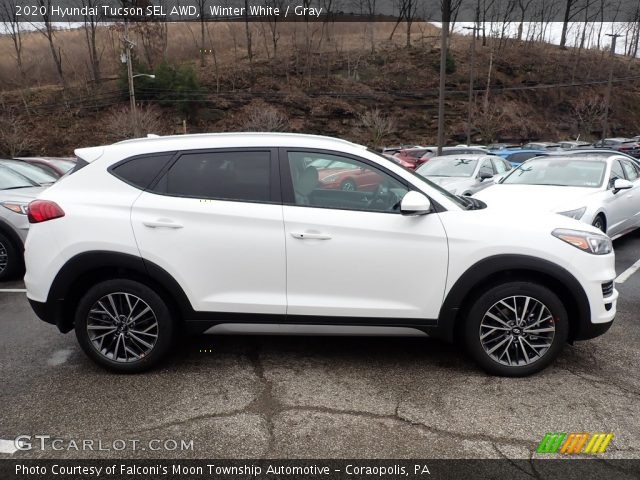 2020 Hyundai Tucson SEL AWD in Winter White