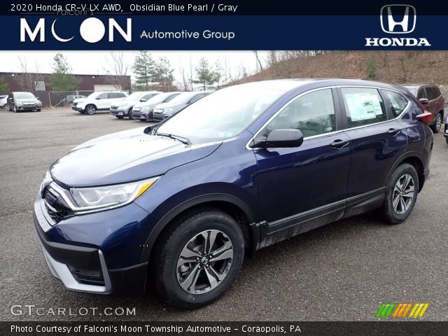 2020 Honda CR-V LX AWD in Obsidian Blue Pearl