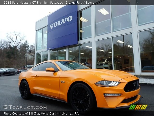 2018 Ford Mustang GT Premium Fastback in Orange Fury