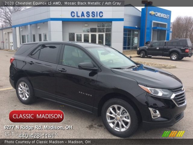 2020 Chevrolet Equinox LS AWD in Mosaic Black Metallic
