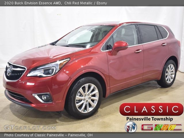 2020 Buick Envision Essence AWD in Chili Red Metallic
