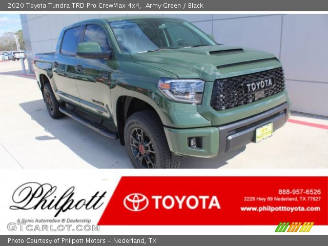 2020 Toyota Tundra TRD Pro CrewMax 4x4 in Army Green
