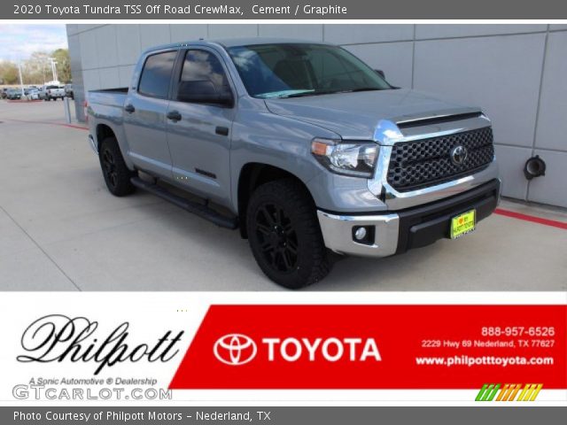 2020 Toyota Tundra TSS Off Road CrewMax in Cement