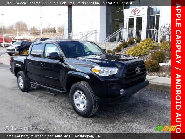 2020 Toyota Tacoma SR Double Cab 4x4 in Midnight Black Metallic