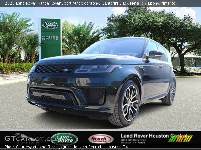 2020 Land Rover Range Rover Sport Autobiography in Santorini Black Metallic