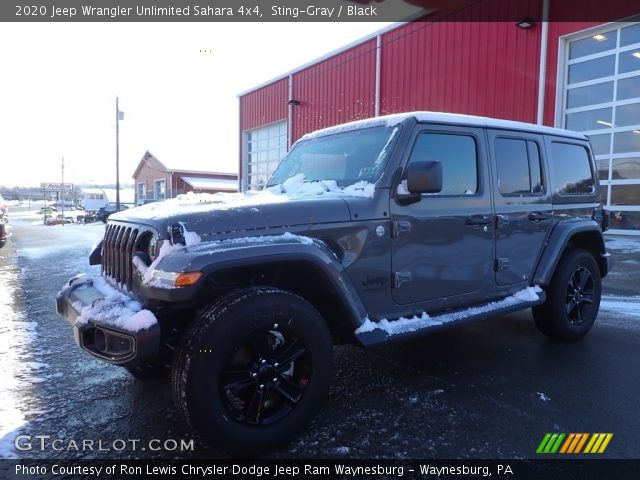 2020 Jeep Wrangler Unlimited Sahara 4x4 in Sting-Gray