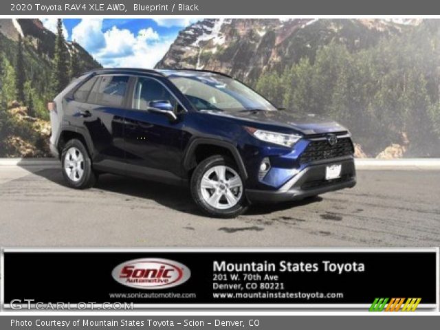 2020 Toyota RAV4 XLE AWD in Blueprint
