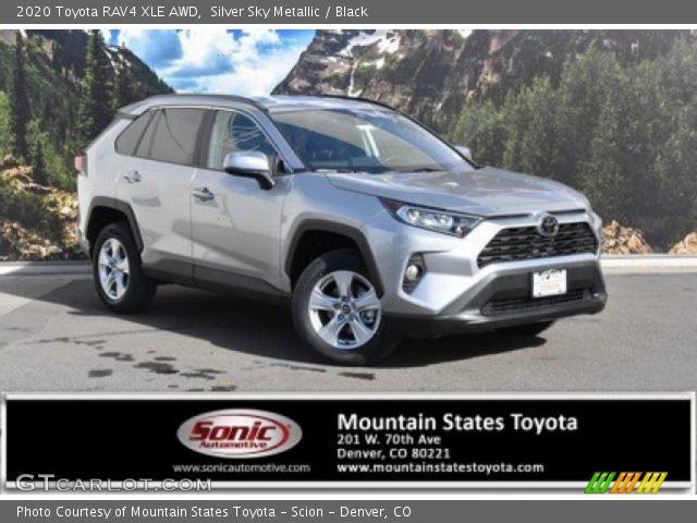 2020 Toyota RAV4 XLE AWD in Silver Sky Metallic