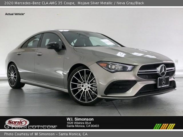 2020 Mercedes-Benz CLA AMG 35 Coupe in Mojave Silver Metallic