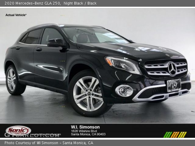 2020 Mercedes-Benz GLA 250 in Night Black