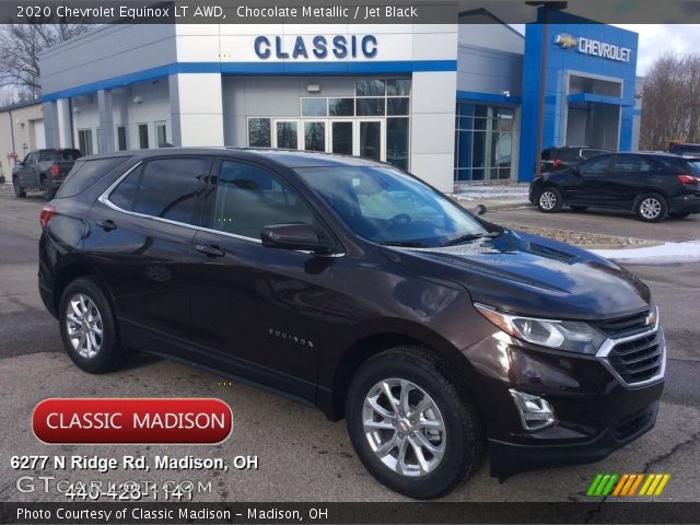 2020 Chevrolet Equinox LT AWD in Chocolate Metallic