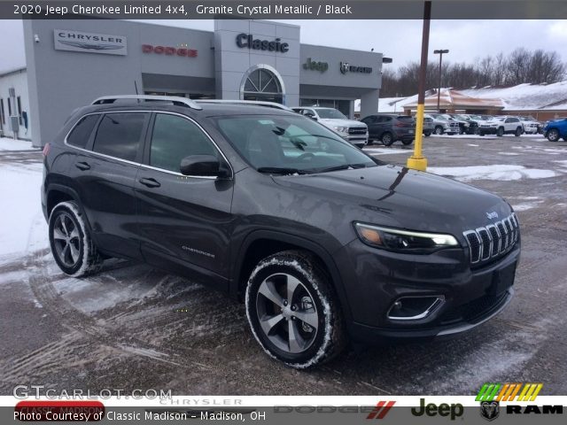 2020 Jeep Cherokee Limited 4x4 in Granite Crystal Metallic