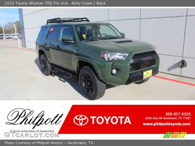 2020 Toyota 4Runner TRD Pro 4x4 in Army Green