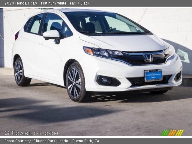 2020 Honda Fit EX in Platinum White Pearl
