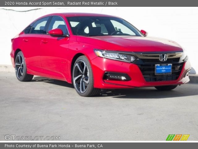 2020 Honda Accord Sport Sedan in Radiant Red Metallic