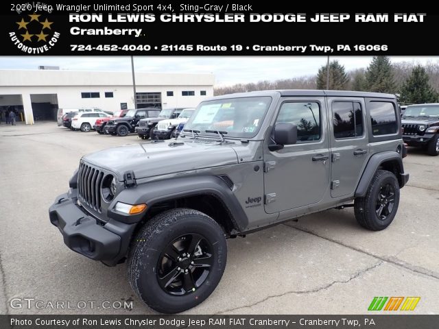 2020 Jeep Wrangler Unlimited Sport 4x4 in Sting-Gray