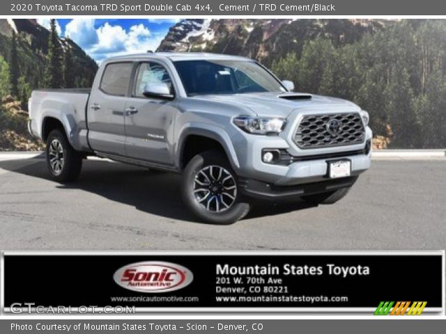 2020 Toyota Tacoma TRD Sport Double Cab 4x4 in Cement