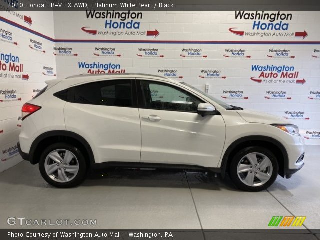 2020 Honda HR-V EX AWD in Platinum White Pearl