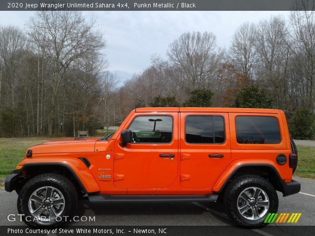 2020 Jeep Wrangler Unlimited Sahara 4x4 in Punkn Metallic