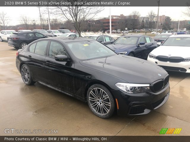 2020 BMW 5 Series 530i xDrive Sedan in Black Sapphire Metallic