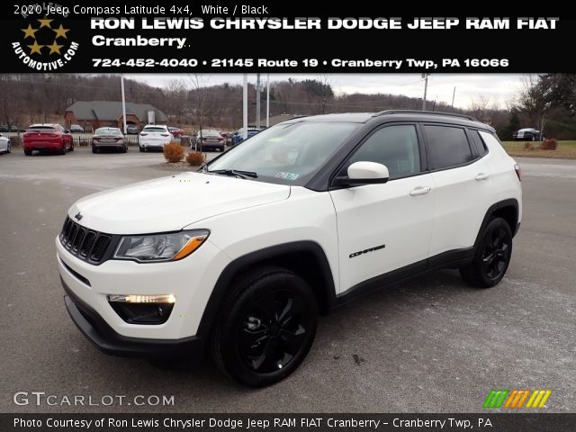 2020 Jeep Compass Latitude 4x4 in White