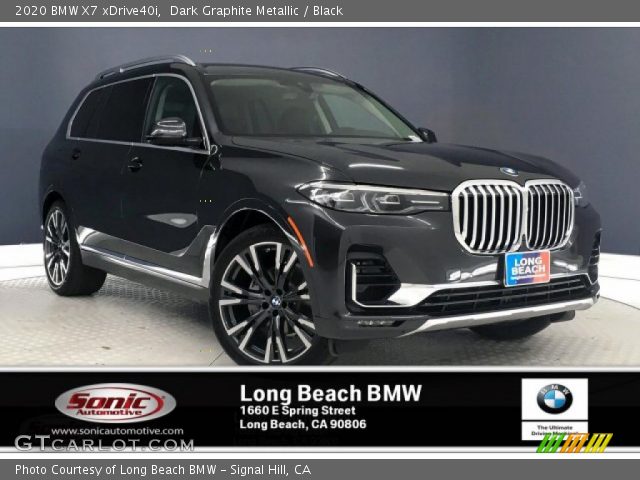 2020 BMW X7 xDrive40i in Dark Graphite Metallic