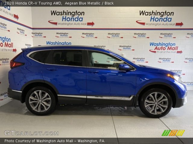 2020 Honda CR-V Touring AWD in Aegean Blue Metallic