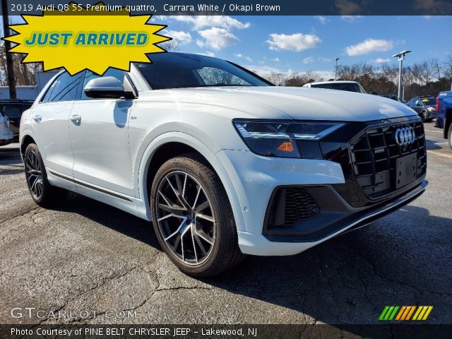 2019 Audi Q8 55 Premium quattro in Carrara White