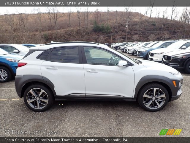 2020 Hyundai Kona Ultimate AWD in Chalk White