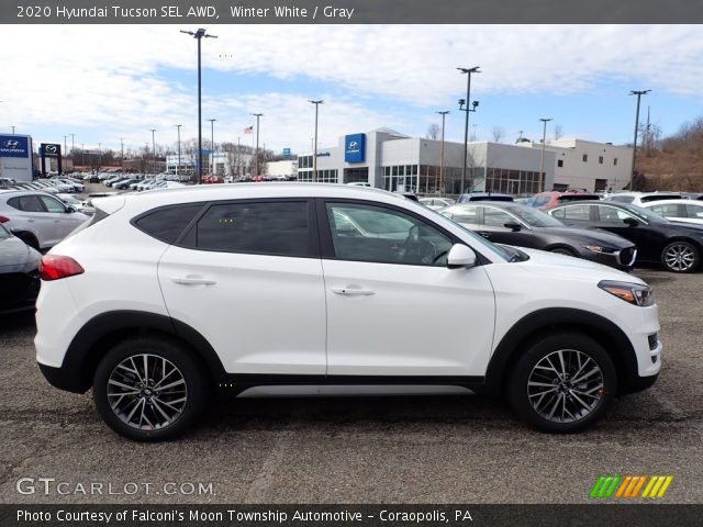 2020 Hyundai Tucson SEL AWD in Winter White